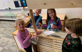 Students in classroom