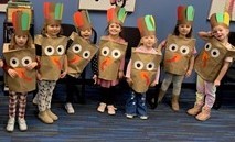 Students in Turkey Costumes