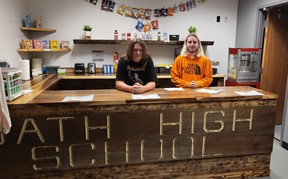 Students in School Store