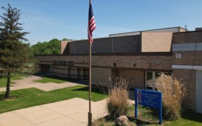 Bath Middle School Museum Entrance